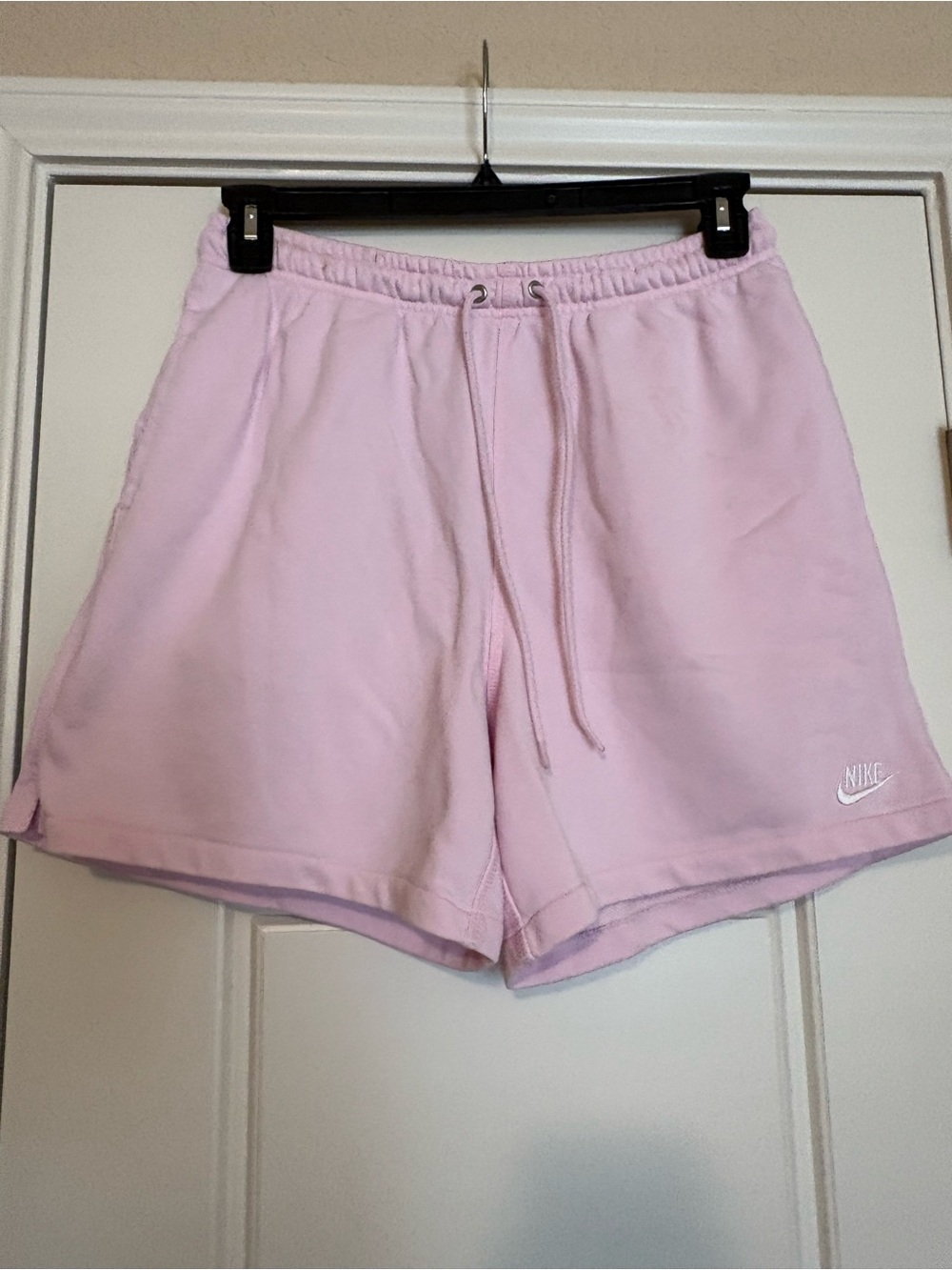 Nike Men’s Light Pink Athletic Fleece Shorts
